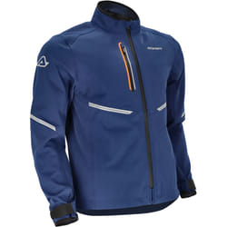 Acerbis X-Duro WP Giacca Motocross, blu-arancione, dimensione M per uomo