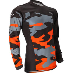 Acerbis X-Duro Winter Maglia Motocross, nero-arancione, dimensione M per uomo