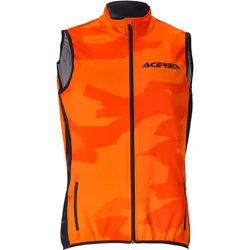 Acerbis X-Wind Gilet Moto, arancione, dimensione 3XL per uomo