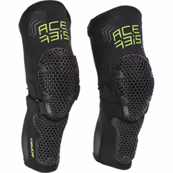 Acerbis MTB Korry Protezioni per le ginocchia, nero-giallo, dimensione L XL per uomo