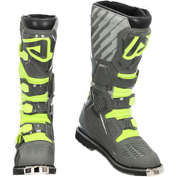 Acerbis X-Race Stivali motocross, grigio-giallo, dimensione 45 per uomo