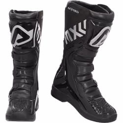 Acerbis X-Team Stivali Motocross, nero, dimensione 45 per uomo