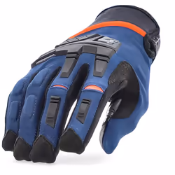Acerbis X-Enduro Guanti Moto, blu-arancione, dimensione XL per uomo