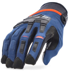 Acerbis X-Enduro Guanti Moto, blu-arancione, dimensione XL per uomo