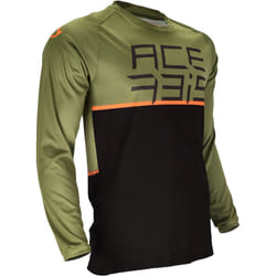 Acerbis Razorcrest Maglia da bicicletta, nero-verde, dimensione M per uomo