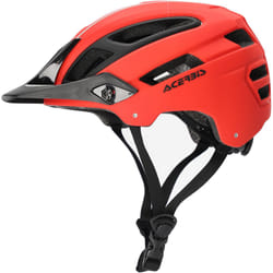 Acerbis Doublep Casco MTB, nero-rosso, dimensione L XL per uomo