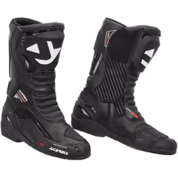 Acerbis Corkscrew Stivali da moto, nero, dimensione 43 per uomo