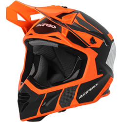 Acerbis X-Track 2023 Casco da motocross, nero-arancione, dimensione M per uomo