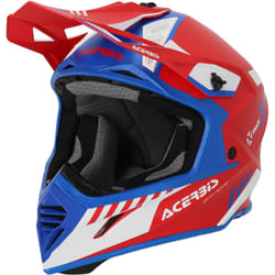 Acerbis X-Track Mips Casco Motocross, rosso-blu, dimensione XS per uomo