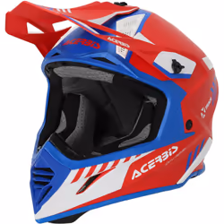 Acerbis X-Track Mips Casco Motocross, rosso-blu, dimensione XS per uomo