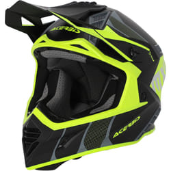 Acerbis X-Track 2023 Casco da motocross, nero-giallo, dimensione S per uomo