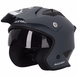 Acerbis Aria 2023 Solid Casco Jet, grigio, dimensione XS per uomo