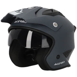 Acerbis Aria 2023 Solid Casco Jet, grigio, dimensione XS per uomo