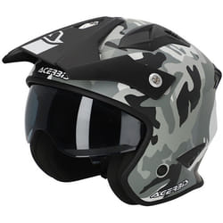 Acerbis Aria 2023 Camo Casco Jet, multicolore, dimensione XS per uomo