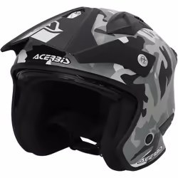 Acerbis Aria 2023 Camo Casco Jet, multicolore, dimensione 2XL per uomo
