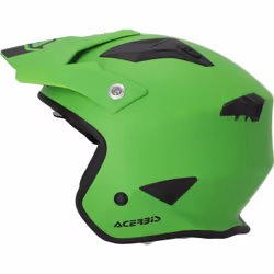 Acerbis Aria 2023 Solid Casco Jet, verde, dimensione XL per uomo