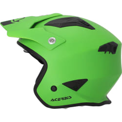 Acerbis Aria 2023 Solid Casco Jet, verde, dimensione XL per uomo