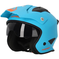 Acerbis Aria 2023 Solid Casco Jet, blu, dimensione XS per uomo