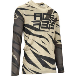 Acerbis MX J-Windy 4 Maglia Motocross, nero-beige, dimensione L per uomo