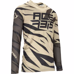 Acerbis MX J-Windy 4 Maglia Motocross, nero-beige, dimensione L per uomo