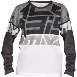 Acerbis MX J-Windy 4 Maglia Motocross Bambini, nero-bianco, dimensione L - Vista aggiuntiva 2