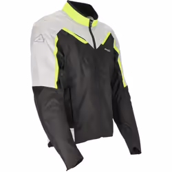 Acerbis X-Mat Giacca tessile moto, grigio-giallo, dimensione S per uomo