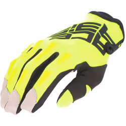 Acerbis MX X-K 2023 Guanti da motocross per bambini, giallo, dimensione L