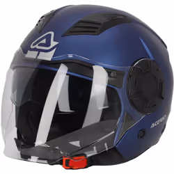 Acerbis Vento Casco Jet, blu, dimensione XS per uomo
