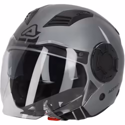 Acerbis Vento Casco Jet, grigio, dimensione XS per uomo
