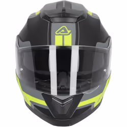 Acerbis Serel 2024 Casco, nero-grigio-giallo, dimensione M per uomo