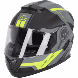 Acerbis Serel 2024 Casco, nero-grigio-giallo, dimensione XL per uomo