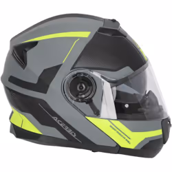 Acerbis Serel 2024 Casco, nero-grigio-giallo, dimensione XL per uomo