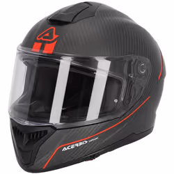 Acerbis Tarmak 2024 Casco, nero-rosso, dimensione M per uomo