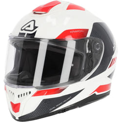 Acerbis Krapon 2024 Casco, bianco-rosso, dimensione M per uomo