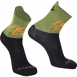 Acerbis MTB Light Calzini da bicicletta, nero-verde, dimensione L XL per uomo