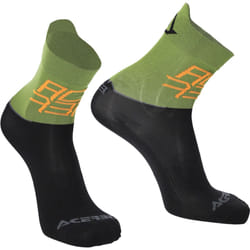 Acerbis MTB Light Calzini da bicicletta, nero-verde, dimensione L XL per uomo