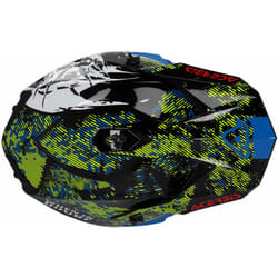 Acerbis Linear Graphic Casco da motocross, nero-bianco-rosso, dimensione S per uomo