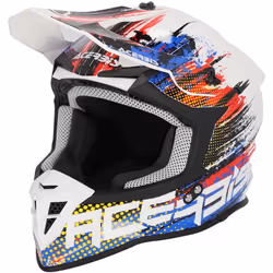 Acerbis Linear 2024 Casco da motocross, multicolore, dimensione XS per uomo