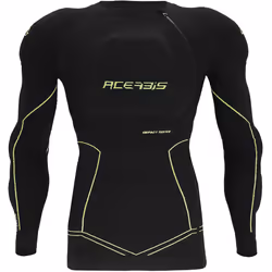 Acerbis Density Giacca protettiva, nero-giallo, dimensione S M per uomo - Vista aggiuntiva 4