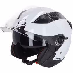 Acerbis Firstway 2.0 Casco Jet, bianco, dimensione M per uomo