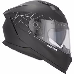 Acerbis X-Way Solid Casco, nero, dimensione XS per uomo