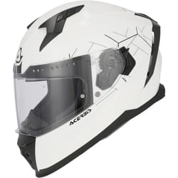 Acerbis X-Way Solid Casco, bianco, dimensione L per uomo