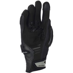 Acerbis Crossover Motorradhandschuhe, nero-grigio-rosso, dimensione XS per uomo