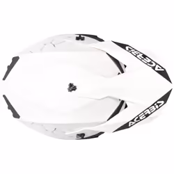 Acerbis Linear Solid 2024 Casco da motocross, bianco, dimensione XS per uomo