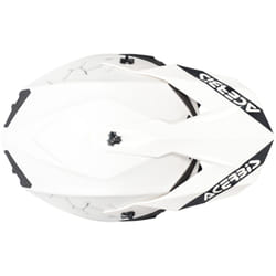 Acerbis Linear Solid 2024 Casco da motocross, bianco, dimensione XS per uomo