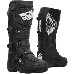 Acerbis Artiglio Stivali da motocross, nero-bianco, dimensione 44 per uomo