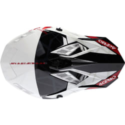 Acerbis X-Track 2024 Casco da motocross, nero-bianco, dimensione M per uomo
