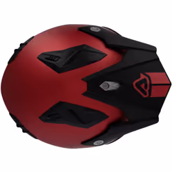 Acerbis Aria Metallic Casco Jet, rosso, dimensione 2XL per uomo