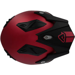 Acerbis Aria Metallic Casco Jet, rosso, dimensione 2XL per uomo