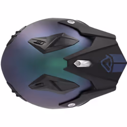 Acerbis Aria Metallic Casco Jet, verde-porpora, dimensione XL per uomo
